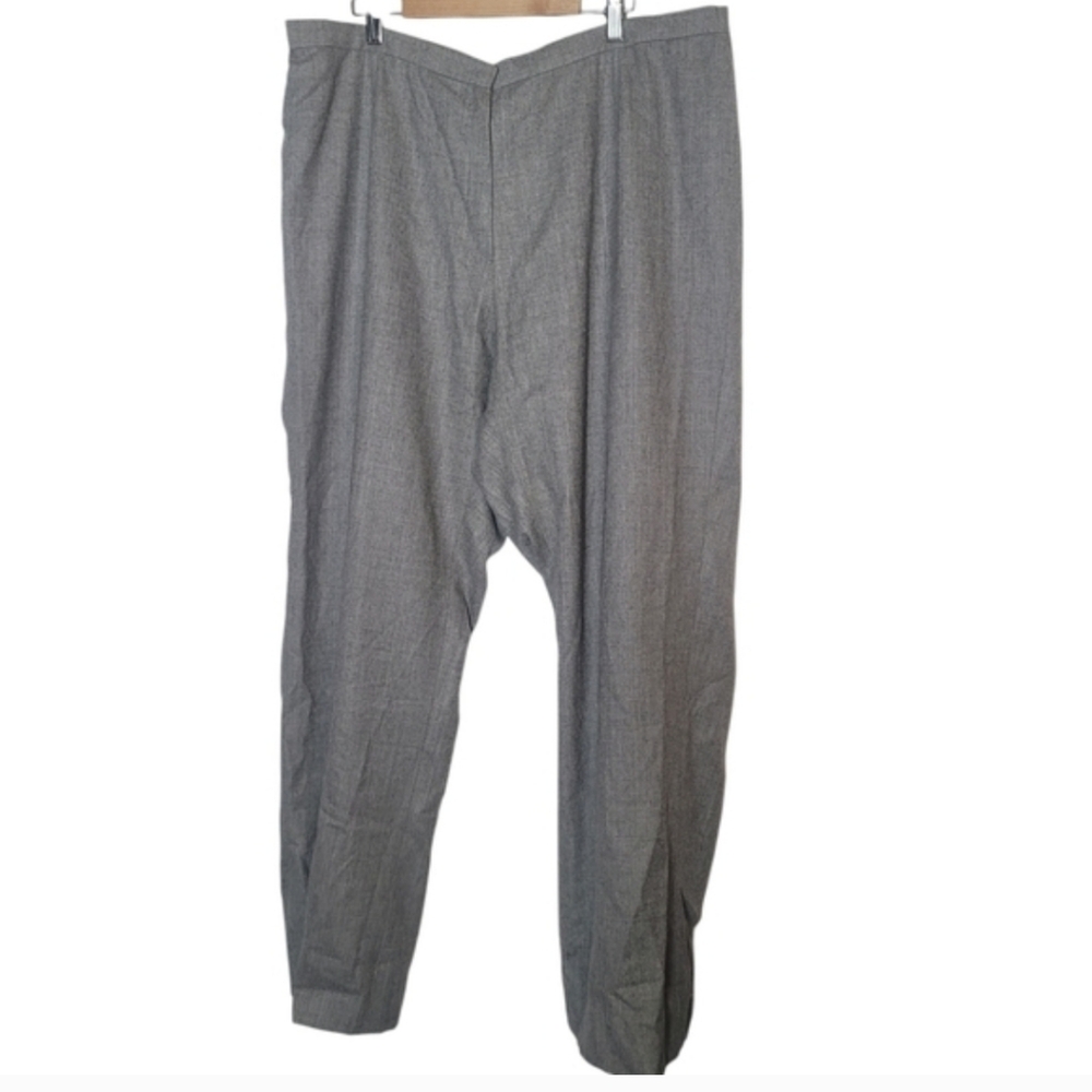 Mirella Cavorso SAMPLE impeccable 100% wool silky pants Est. Sz L-XL